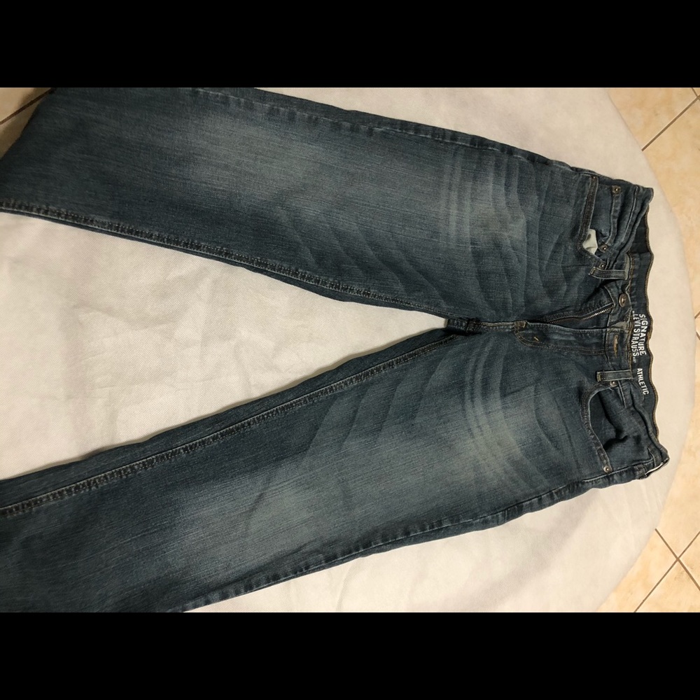 Men’s Levi Strauss Athletic Jeans